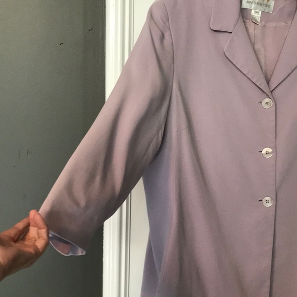 Jones New York silk blazer (Petite) - Picture 4 of 6